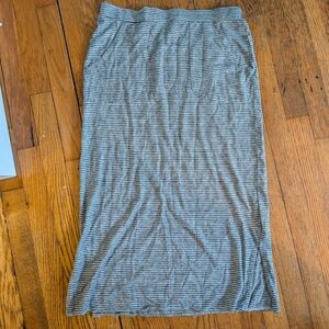 prAna Knit Skirt Women’s Small Striped Casual Summer Travel
